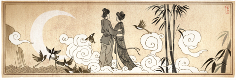 2011年谷歌七夕专题图片